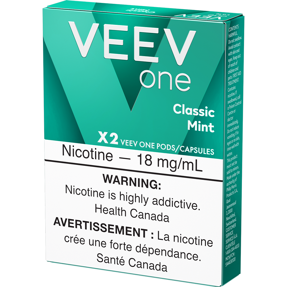 Classic Mint By Veev e cigarette pods | Twisted Sisters Vape Shop Classic Mint By Veev e cigarette pods | Twisted Sisters Vape Shop