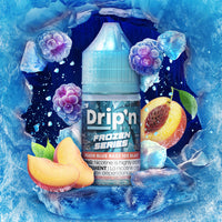 Drip'n Frozen Peach Blue Razz Ice Blast