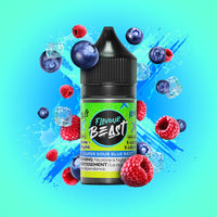 Super Sour Blue Razz Iced Salts by Flavour Beast Original