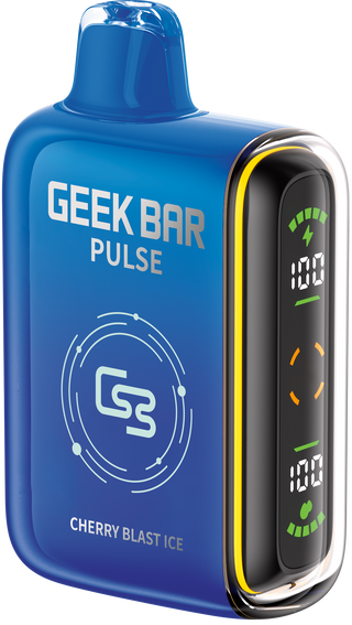 Buy cherry-blast-ice Geek Bar Pulse Disposable - 15 Flavours