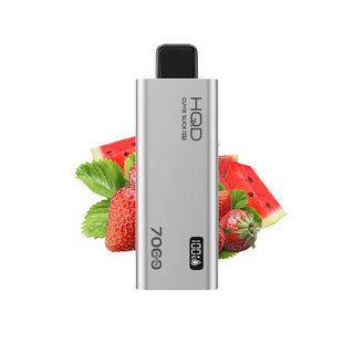 Buy strawberry-watermelon HQD Cuvie Slick Pro 7000 Puff Disposable