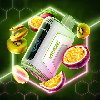 Buy kiwi-passionfruit-guava Kraze HD 7K Disposable - 10 Flavours