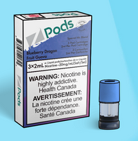 Z PODS Blueberry Dragon Fruit Gauva