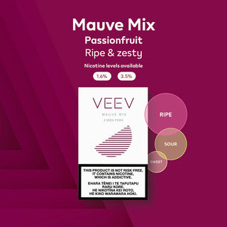 Mauve mix By Veev - Twisted Sisters Vape Shop