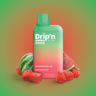 Buy watermelona-cg Drip&#39;n By Envi 5000 Puff - 19 Flavours