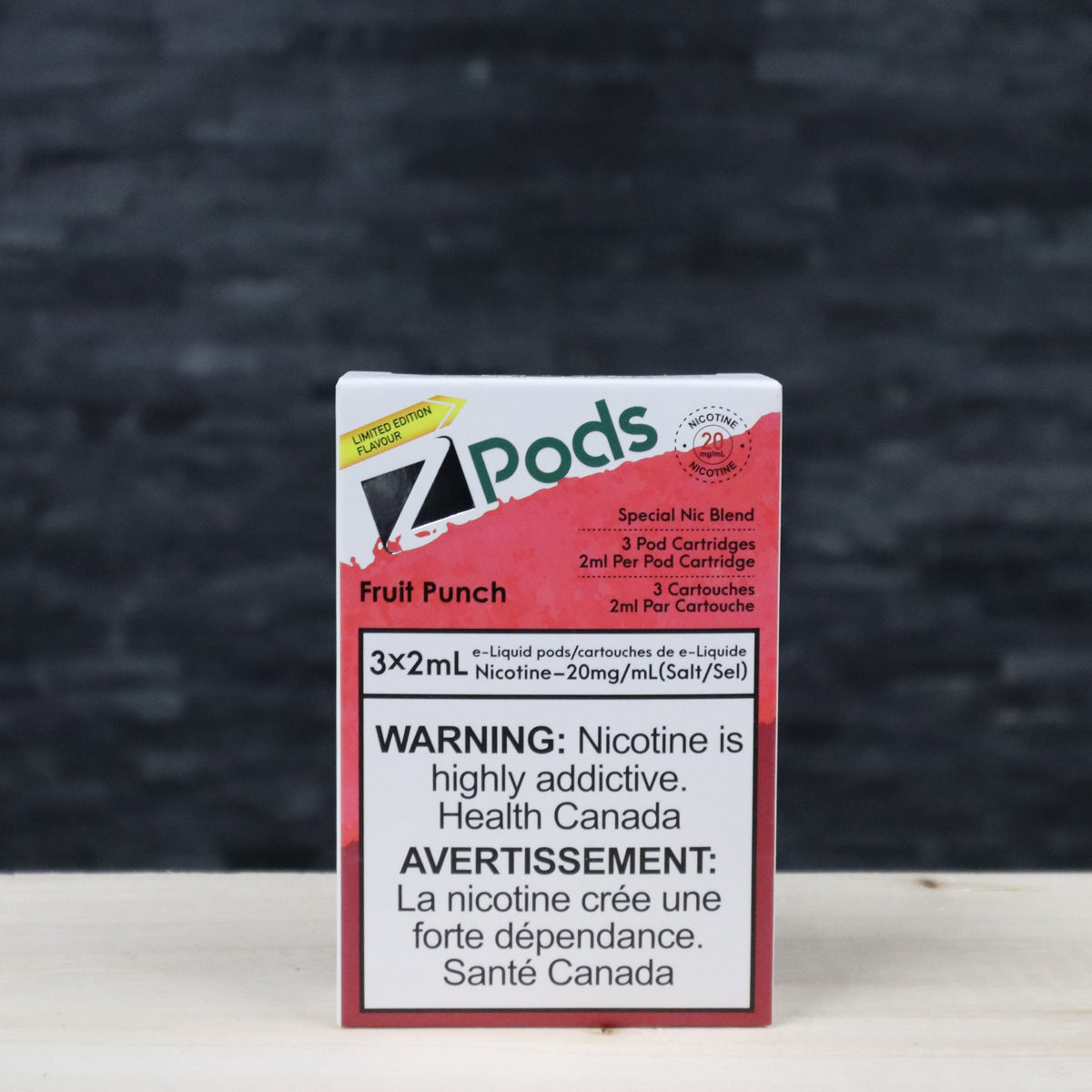 Z PODS Fruit Punch by Z labs Twisted Sisters Vape Shop