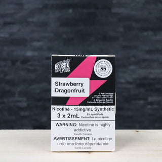 Boosted Pods Strawberry Dragonfruit (STLTH Compatible) - Twisted Sisters Vape Shop