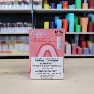 ALLO Sync Lychee Watermelon Strawberry (STLTH Compatible) - Twisted Sisters Vape Shop
