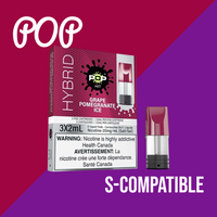 STLTH Grape Pomegranate Ice by POP Vapor - Twisted Sisters Vape Shop