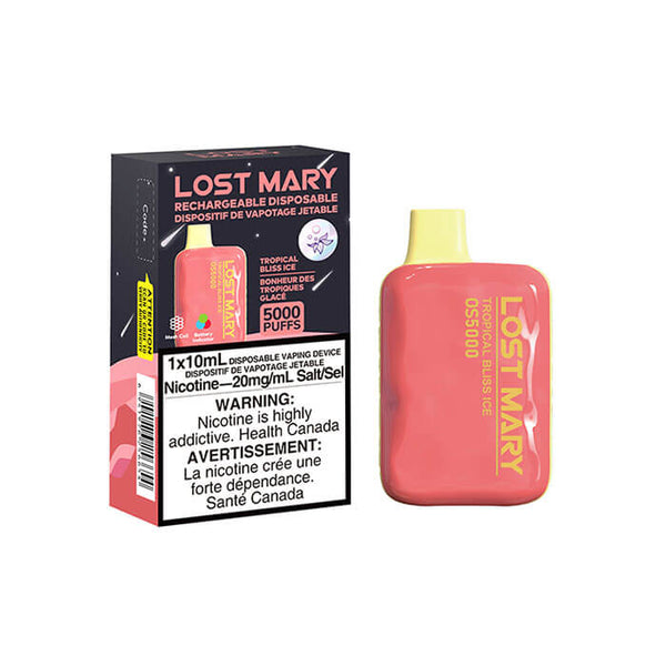 Lost Mary - 5000 Puff Disposable e cigarette - 11 Flavours