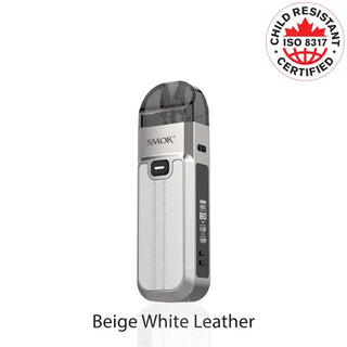 Buy beige-white-leather SMOK NORD 5 POD KIT