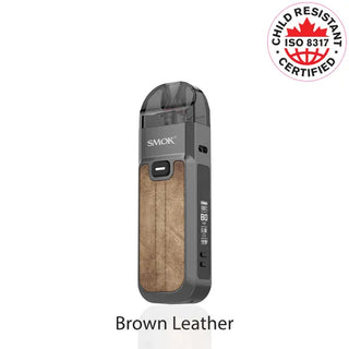 Buy brown-leather SMOK NORD 5 POD KIT