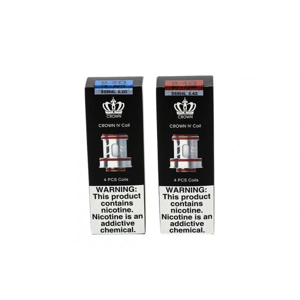 Uwell Crown 4 Replacement Coils 4Pk **LAST CALL - Twisted Sisters Vape Shop