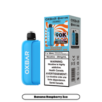 Oxbar Maglink 90K Disposable Pod - Ice Series - Banana Raspberry Ice
