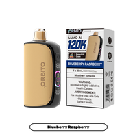 Orbito Lumo-AI 120K Disposable - Blueberry Raspberry - 10mg