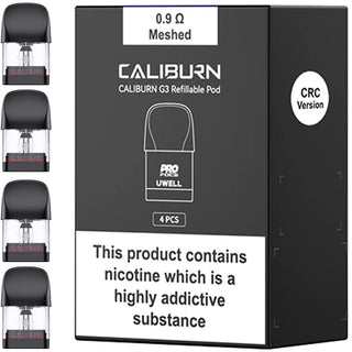 Uwell Caliburn G3 E Cigarette vape Pods (4 pack)