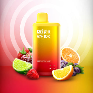 Buy electric-fruit-blast Drip&#39;n EVO By Envi 10K Puff - 25 Flavours