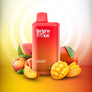 Buy mango-peach-watermelon Drip&#39;n EVO By Envi 10K Puff - 25 Flavours