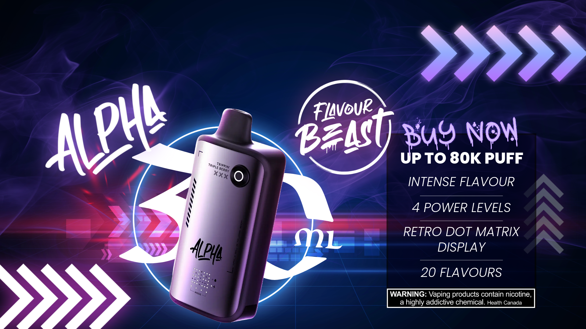 Flavour Beast Alpha 80k Disposable