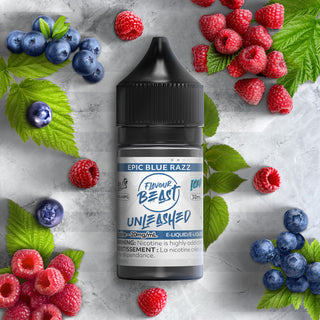 Epic Blue Razz Salts by Flavour Beast Unleashed