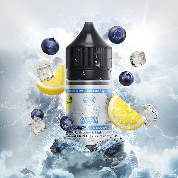 Blueberry Lemon Squeeze Salts by Flavour Beast Unleashed Sippin'