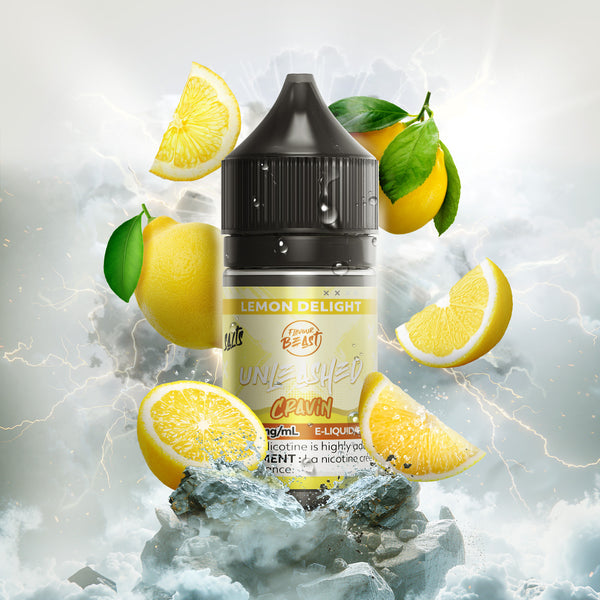 Lemon Delight Salts by Flavour Beast Unleashed Cravin'