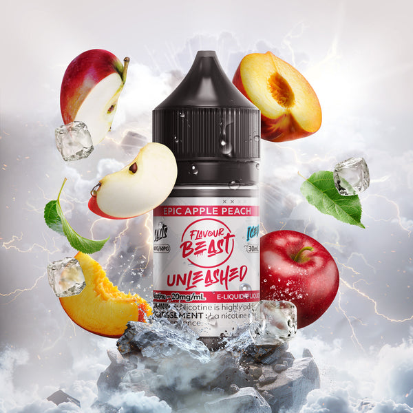 Epic Apple Peach Iced Salts by Flavour Beast Unleashed