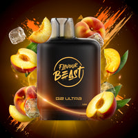 Flavour Beast Level X G2 Ultra 50K Disposable Pod - NIcotine Free - Frizzy Peach