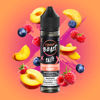 Flavour Beast Salts - 60mL - Packin Peach Berry