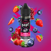 Flavour Beast Salts - 60mL - Trippin Triple Berry