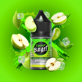 Super Sour Apple Iced Salts by Flavour Beast