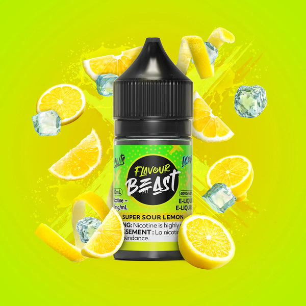 Super Sour Lemon Iced Salts by Flavour Beast