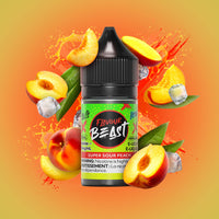 Super Sour Peach Iced Salts by Flavour Beast Original