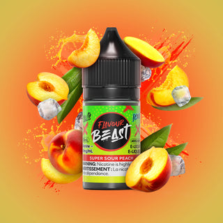 Super Sour Peach Iced Salts by Flavour Beast