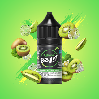 Dope Double Kiwi Iced Salts by Flavour Beast