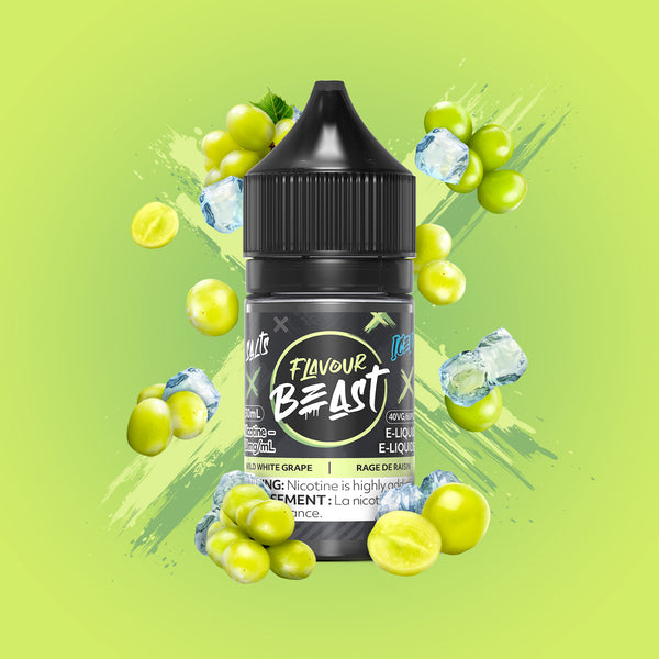 Wild White Grape Iced Salts by Flavour Beast