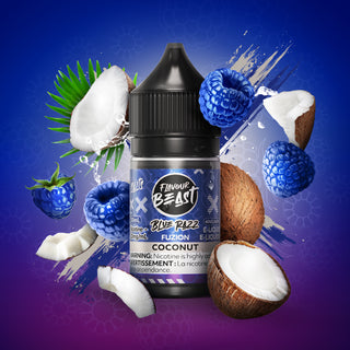 Blue razz Fuzion Coconut Salts by Flavour Beast Fuzion