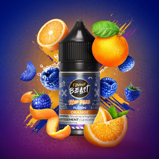 Blue razz Fuzion Orange Salts by Flavour Beast Fuzion