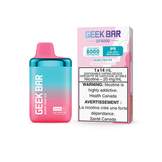 Buy berry-trio-ice Geek Bar DF8000 Disposable - 6 Flavours