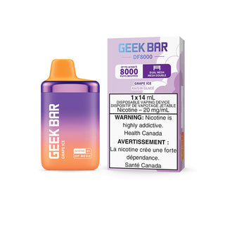 Buy grape-ice Geek Bar DF8000 Disposable - 6 Flavours
