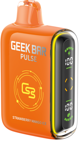 Buy strawberry-mango-ice Geek Bar Pulse Disposable - 15 Flavours
