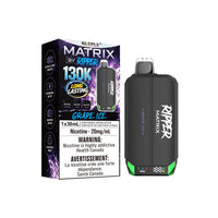 RufPuf Matrix By Ripper 130K Disposable Vape - Grape Ice