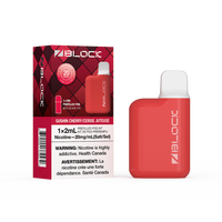 ZBlock Pod Vape Starter Kit (Device + 1 Pod) - Gushin Cherry