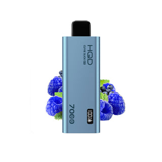 Buy blue-raspberry HQD Cuvie Slick Pro 7000 Puff Disposable