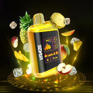 Buy pineapple-apple-mango-ice Kraze HD MEGA 20K Disposable - 34 Flavours - Provincial Tax