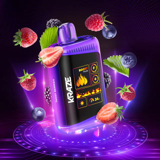 Buy tangy-berries Kraze HD MEGA 20K Disposable - 20 Flavours