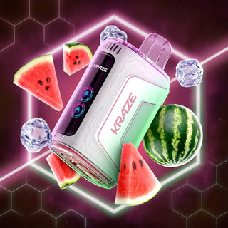 Buy watermelon-ice Kraze HD 7K Disposable - 10 Flavours