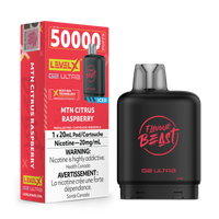 Flavour Beast Level X G2 Ultra 50K Disposable Pod - Original Series - MTN Citrus Raspberry Iced