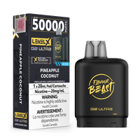 Flavour Beast Level X G2 Ultra 50K Disposable Pod - Original Series - Pineapple Coconut Iced