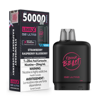 Flavour Beast Level X G2 Ultra 50K Disposable Pod - Original Series - Strawberry Raspberry Blueberry Iced